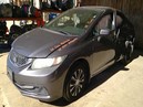 2014 HONDA CIVIC, GRAY, LX MODEL, 1.8L, AT.   A26331